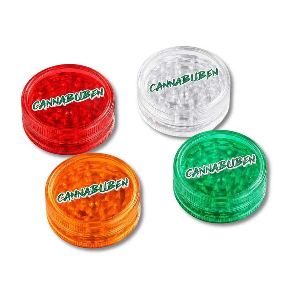 Cannabuben Plastic Grinder (assorted colours)
