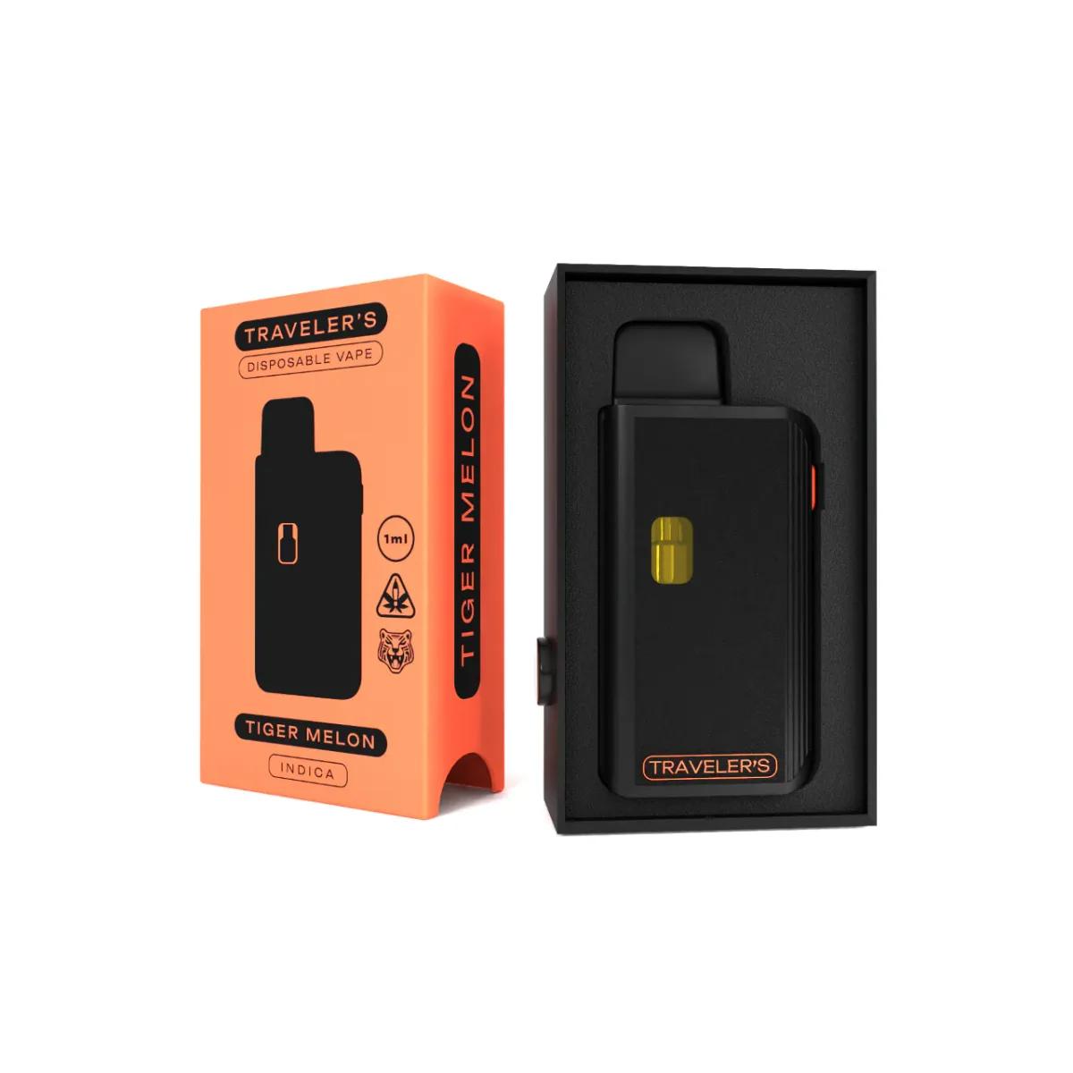 Travellers 1ml Disposable All in One - Tiger Melon