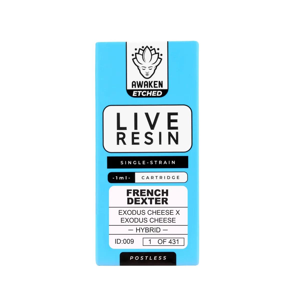 Etched Live Resin 1ml French Dexter Vape