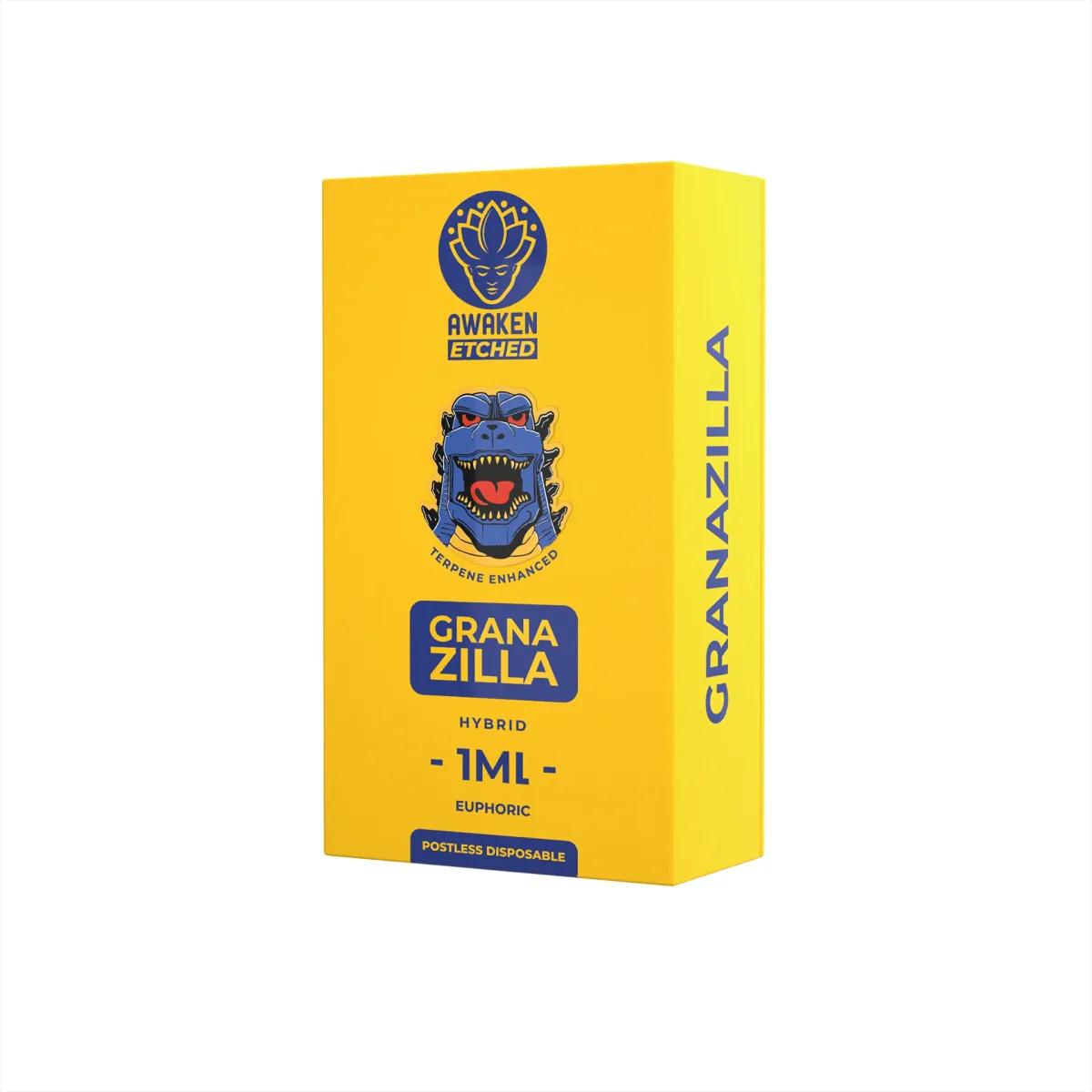 Etched 1ml Granazilla Vape