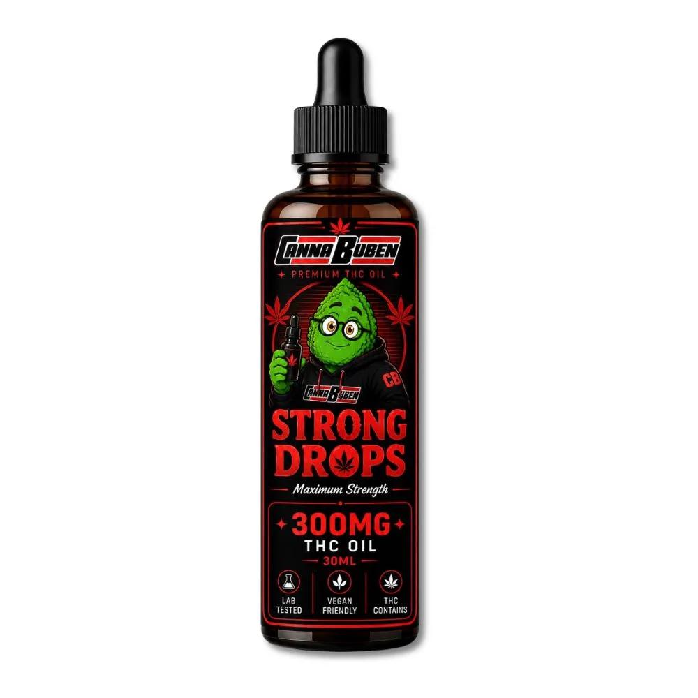 Cannabuben Strong Full-Spectrum Oil 300mg (30ml) — Max